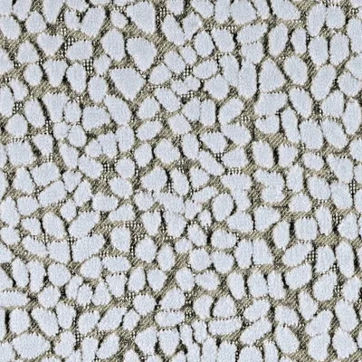Jelly Beanz in Alabaster, a patterned woven fabric in polyester and viscose. Ideal for upholstery, drapery and pillows. Shop samples online